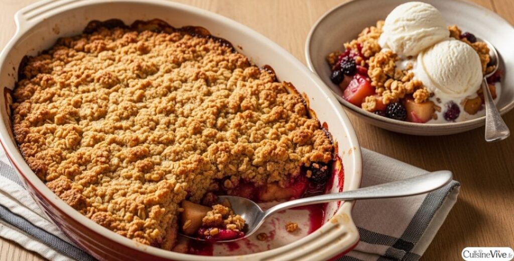 recette crumble sans gluten